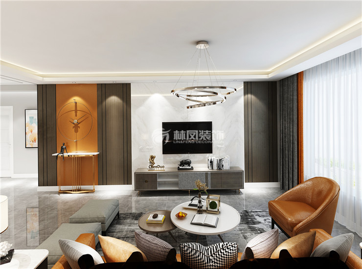 現代風格客廳裝修效果圖