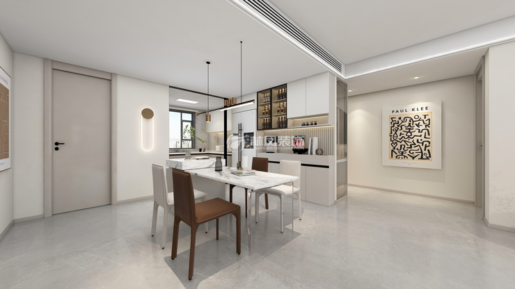 華潤時代之城-142平-現代奶油風格-餐廳.jpg 華潤時代之城-142平-現代奶油風格-餐廳.jpg