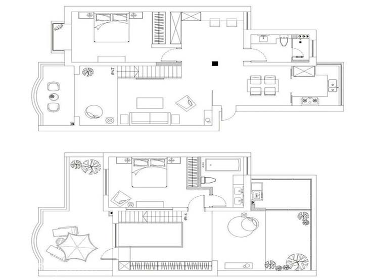 沿海公寓-180平-loft工業(yè)風格-平面圖.jpg