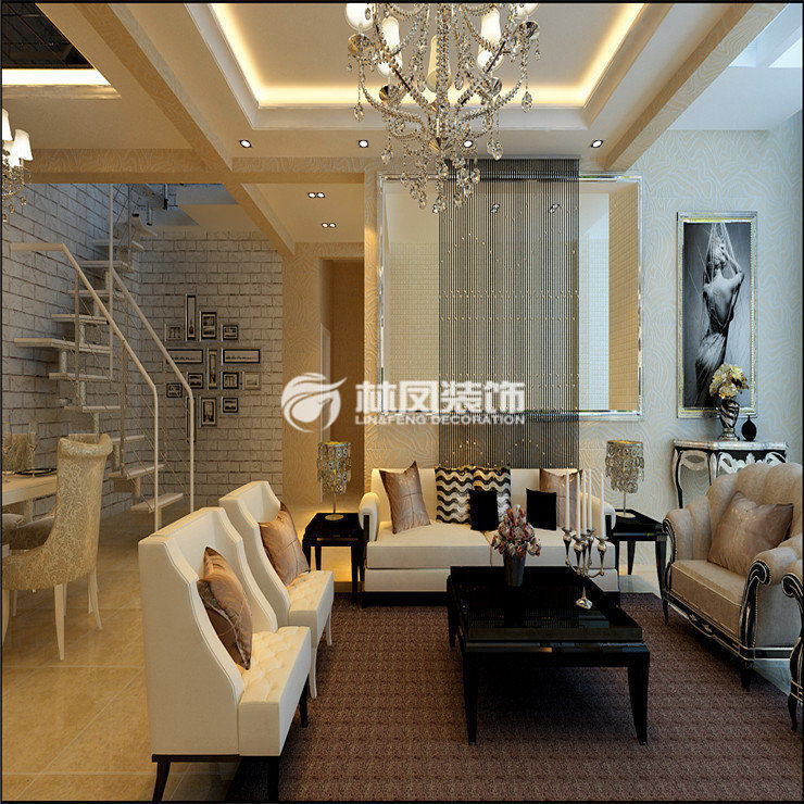 陽光100-65平復式-現(xiàn)代風格-客廳2.jpg
