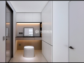 萬科·府前壹號｜現代奶油風