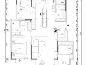 萬科·府前壹號｜現代奶油風