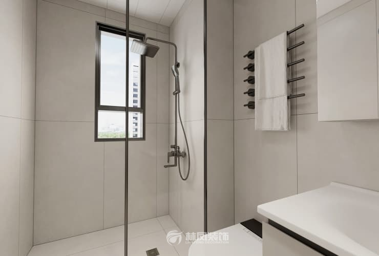 保利公園壹號124平 現(xiàn)代風格 衛(wèi)生間1.jpg