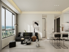 中海璽悅｜現代奶油風格