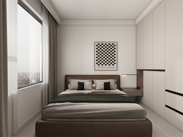 旭輝東樾城-90平-現代風格-主臥室.jpg